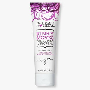 �m�b�g���A�}�U�[�Y �L���L�[���[�u�X �J�[���f�B�t�@�C�j���O �w�A�N���[�� ��118mL Not Your Mother's Kinky Moves Curl Defining Hair Cream to Enhance Natural Curls, 4 fl oz �y�����񂹏��i�z