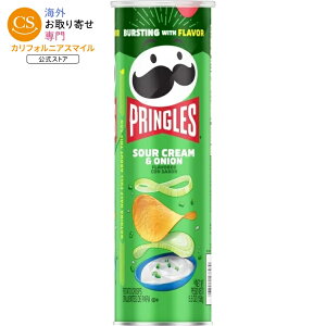 �v�����O���X �v�����O���X �T���[�N���[�����I�j�I�� �|�e�g�`�b�v�X �����`�X�i�b�N 158g Pringles Sour Cream and Onion Potato Crisps Chips, Lunch Snacks, 5.5 oz �y�����񂹏��i�z