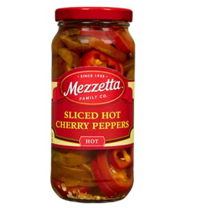 ���[�b�^ �X���C�X�z�b�g�`�F���[�y�b�p�[ 473ml Mezzetta Sliced Hot Cherry Peppers, 16 fl oz �y�����񂹏��i�z