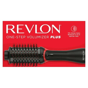 ���u���� �����X�e�b�v �v���X �u���[�u���V �u���b�N Revlon One-Step Volumizer PLUS Hair Dryer and Hot Air Brush, Black �y�����񂹏��i�z