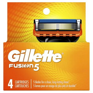 �W���b�g �t���[�W����5 �����Y �֐n 4�� Gillette Fusion5 Razor Blade Refill ,Manual Razor Men , 4 count �y�����񂹏��i�z