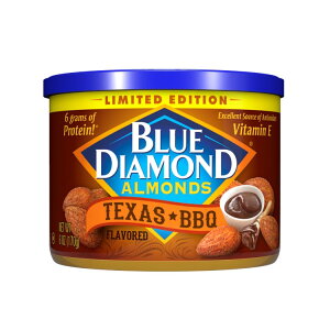 �u���[�_�C�������h�A�[�����h �e�L�T�XBBQ 170g Blue Diamond Almonds TEXAS BBQ 6OZ �y�����񂹏��i�z