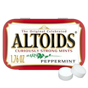 �A���g�C�Y �N���V�b�N �y�p�[�~���g �u���X�~���g �n�[�h�L�����f�B �ʓ��� 50g Altoids Classic Peppermint Breath Mints Hard Candy - 1.76 oz Tin �y�����񂹏��i�z