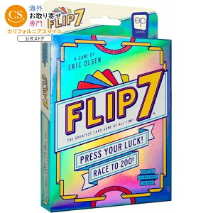 �t���b�v7 �v���b�V���[�Ɛ헪�̗Z���J�[�h�Q�[�� 3�l�ȏ� 8�Έȏ� Flip 7, The Ultimate Blend of Press Your Luck and Strategy, Addictive Card Game, Ages 8 & Up �y�����񂹏��i�z