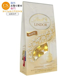 �����c �����h�[�� �z���C�g�`���R���[�g�L�����f�B�g�����t 240g Lindt Lindor White Chocolate Candy Truffles, 8.5 oz. Bag �y�����񂹏��i�z
