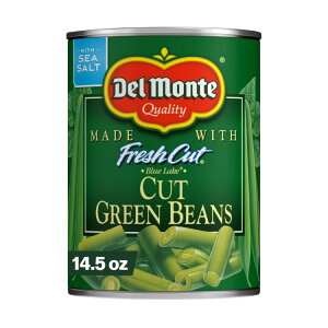 �f�������e �J�b�g�O���[���r�[���Y �� 411g Del Monte Cut Green Beans 14.5 oz Can �y�����񂹏��i�z