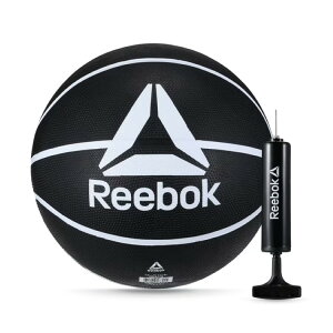 ���[�{�b�N �o�X�P�b�g�{�[�� 6�� �u���b�N ��C����t�� Reebok Size 6 Basketball with inflatable Pump black �y�����񂹏��i�z