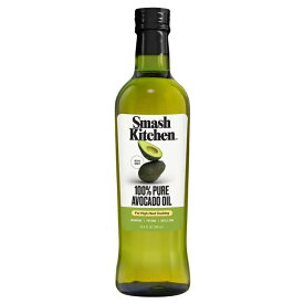 スマッシュキッチン 100%ピュアアボカドオイル 750ml Smash Kitchen 100% Pure Avocado Oil, 25.4 fl oz 【お取り寄せ商品】