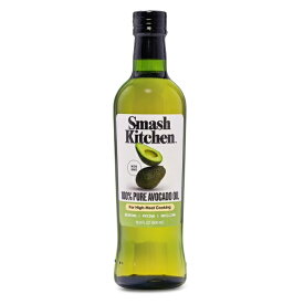 スマッシュキッチン 100%ピュアアボカドオイル 500ml Smash Kitchen 100% Pure Avocado Oil, 16.9 fl oz 【お取り寄せ商品】