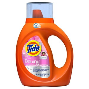yAJEH}[giz^Ch vX u[Xg Iu Eg _Ej[ t̐ GCvtbV̍ 887ml 21 Tide Plus a Boost of Ultra Downy Liquid Laundry Detergent, April Fresh Scent,