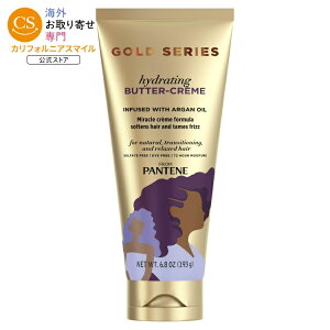 �p���e�[�� �S�[���h�V���[�Y �o�^�[�N���[�� �T���t�F�[�g�t���[ �S�����Ή� 201ml Pantene Gold Series Butter Cream, Hydrating Sulfate Free, 6.8 oz for All Hair Types �y�����񂹏��i�z