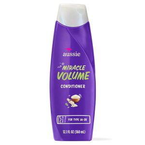 【アメリカウォルマート品】オージー ミラクルボリューム コンディショナー 細い髪用 360ml Aussie Miracle Volume Conditioner for Fine Hair, 12.1 fl oz 【お取り寄せ商品】