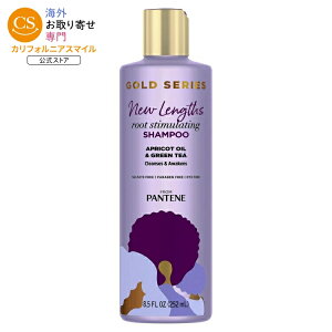 �p���e�[�� �S�[���h�V���[�Y �j���[�����O�X ���[�g�X�e�B���V�����v�[ 250ml Pantene Gold Series New Length Root Stimulating Shampoo, 8.5 fl oz �y�����񂹏��i�z