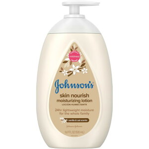 yAJEH}[gizW\ xr[{fB[V ojI[g̍ 500mL Johnson's Baby Body Lotion for Baby and Toddler with Vanilla & Oat Scents, 16.9 fl oz y񂹏izy킹