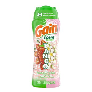 yAJEH}[gizQC ^S 2C1 ptr[Y Xgx[VA̍ 600g Gain Tango 2-in-1 Dual Scent In-Wash Laundry Scent Booster Beads, Strawberry & Shea Scent y񂹏i