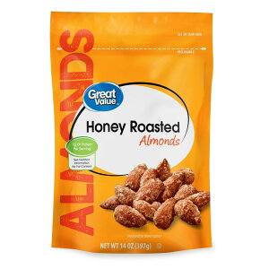 �y�E�H���}�[�g�u�����h�z�O���[�g�o�����[ �n�j�[���[�X�g�A�[�����h 397g Great Value Honey Roasted Almonds, 14 oz �y�����񂹏��i�z