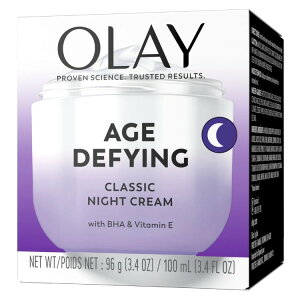 yAJEH}[gizIC GCWfBt@CO NVbN iCgN[ tFCXCX`CU[ 96mL Olay Age Defying Classic Night Cream, Face Moisturizer 3.4 Oz y񂹏iz