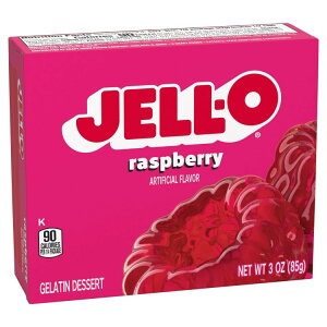 �W�F�� ���Y�x���[�[���`���f�U�[�g�~�b�N�X 85g Jell-O Raspberry Gelatin Dessert Mix, 3 oz Box �y�����񂹏��i�z