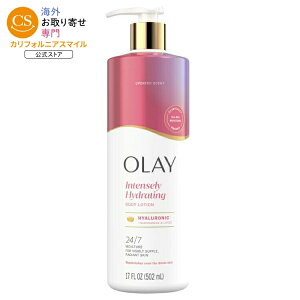 �I���C �{�f�B���[�V���� �ێ��E���邨���P�A �q�A�������_�z�� ��500mL Olay Nourishing & Hydrating Body Lotion with Hyaluronic Acid, 17 fl oz �y�����񂹏��i�z