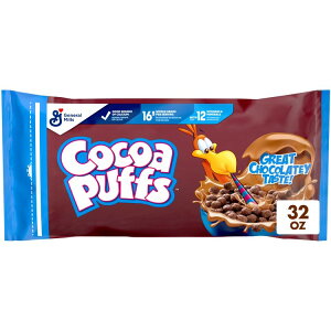 �R�R�A�p�t �`���R���[�g ���H�p�V���A�� 907g Cocoa Puffs, Chocolatey Breakfast Cereal 32 oz �y�����񂹏��i�z