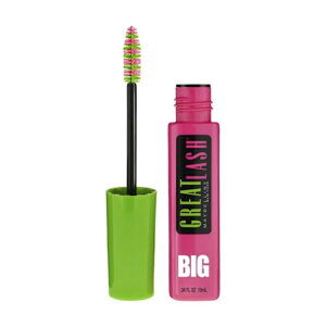 ���C�x���� �O���[�g���b�V�� BIG �E�H�b�V���u�� �}�X�J�� �x���[�u���b�N ��10mL Maybelline Great Lash BIG Washable Mascara, Very Black 0.34 fl. oz. �y�����񂹏��i�z