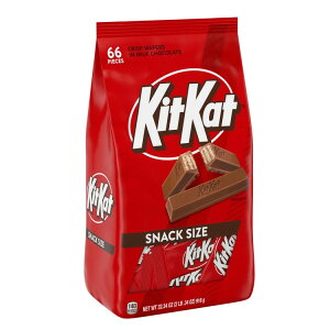 yAJEH}[gizLbgJbg ~N`R[gEGn[X XibNTCY 916g 66 Kit Kat Milk Chocolate Wafer Snack Size 32.34 oz, 66 Pieces y񂹏iz