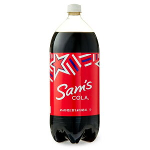 �T���Y�R�[�� �\�[�_ 2L ���{�g�� 1�{ Sam's Cola Soda, 2 Liter Bottle �y�����񂹏��i�z