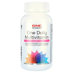 GNC ウィメンズ ワンデイリー マルチビタミン エッセンシャルズ 60カプセル GNC Women's One Daily Multivitamin Essentials 【お取り寄せ商品】