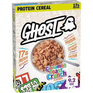 �S�[�X�g �v���e�C���V���A�� �V�i�����g�[�X�g���� 261g GHOST PROTEIN CEREAL, CINNAMON TOAST CRUNCH Flavor, 17G Protein, 9.2 oz �y�����񂹏��i�z