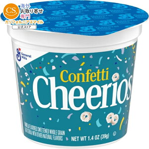 �R���t�F�b�e�B �`�F���I�X ���H�V���A���J�b�v �V���O���T�[�u 39g Confetti Cheerios Breakfast Cereal Cup Single Serve 1.4 oz �y�����񂹏��i�z