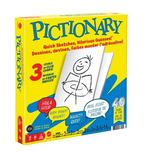�s�N�V���i���[ �{�[�h�Q�[�� ���G�����p�[�e�B�[�Q�[�� �L�b�Y����l���� Pictionary Board Game, Drawing Game for Kids, Game Night with Dry Erase Markers & Boards �y�����񂹏��i�z