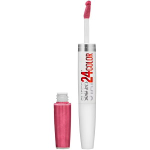 ���C�x���� �X�[�p�[ �X�e�C 24 2�X�e�b�v ���L�b�h���b�v�X�e�B�b�N �u���b�V���I�� Maybelline SuperStay 24 2-Step Liquid Lipstick, Blush On �y�����񂹏��i�z