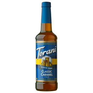 �g���[�j �V���K�[�t���[ �N���V�b�N�L�������� �t���[�o�[�V���b�v ��750mL Torani Sugar Free Classic Caramel Flavoring Syrup, Coffee Flavoring, Drink Mix, 25.4 oz �y�����񂹏��i�z