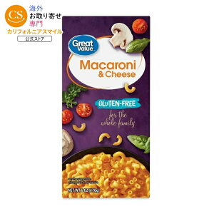 �O���[�g�o�����[ �O���e���t���[ �}�J���j���`�[�Y ��170g Great Value Gluten-Free Macaroni & Cheese, 6 oz �y�����񂹏��i�z