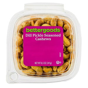 �y�E�H���}�[�g�u�����h�z�x�^�[�O�b�Y �f�B���s�N���X���� �J�V���[�i�b�c 241g bettergoods Dill Pickle Seasoned Cashews, 8.5 oz �y�����񂹏��i�z