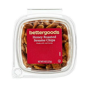 �y�E�H���}�[�g�u�����h�z�x�^�[�O�b�Y �n�j�[���[�X�g�Z�T�~�`�b�v�X 227g bettergoods Honey Roasted Sesame Chips, 8 oz �y�����񂹏��i�z