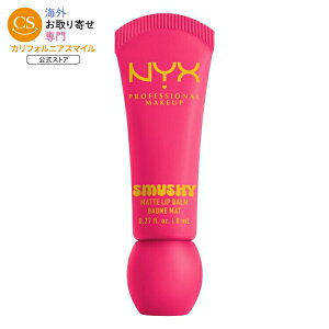 NYX �v���t�F�b�V���i�����C�N�A�b�v �X���b�V�[ �}�b�g ���b�v�o�[�� �X�E�B�[�g�X�}�b�N NYX Professional Makeup, Smushy Matte Lip Balm, Sweet Smack �y�����񂹏��i�z