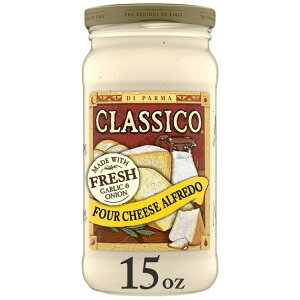 �N���V�R �t�H�[�`�[�Y �A���t���b�h �p�X�^�\�[�X ��425g Classico Four Cheese Alfredo Pasta Sauce, 15 oz. Jar �y�����񂹏��i�z