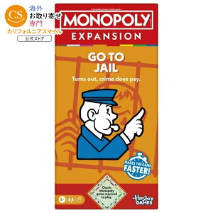 ���m�|���[ �S�[ �g�D �W�F�C�� �g���Z�b�g �N���V�b�N�Ή� �t�@�~���[�Q�[�� 8�Έȏ� Monopoly Go to Jail EXPANSION, Add to Classic Monopoly Game for Kids Ages 8 and up, 40 Mins �y�����񂹏��i�z