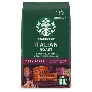 �X�^�[�o�b�N�X �C�^���A�����[�X�g �_�[�N���[�X�g �R�[�q�[�� ��510g Starbucks Italian Roast, Ground Coffee, Dark Roast Hot or Iced Coffee, 18 oz �y�����񂹏��i�z