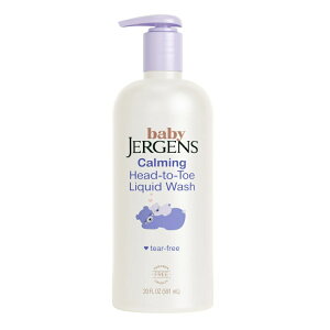 yAJEH}[gizxr[W[QY J[~O wbhEgDEg[ Lbhxr[EHbV {fBEHbVVv[ 591mL Baby Jergens Calming Head to Toe Liquid Baby Wash, Body Was