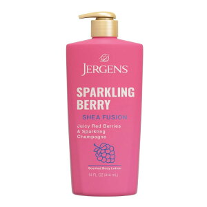 yAJEH}[gizW[QY VAt[W {fB[V Xp[NOx[̍ VAo^[Er^~Ez 414mL Jergens Shea Fusions Sparkling Berry Body Lotion, with Shea Butt