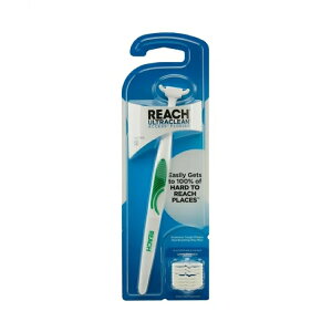 ���[�` �E���g���N���[�� �A�N�Z�X �f���^���t���b�T�[ �X�^�[�^�[�L�b�g REACH Ultraclean Access Flosser Dental Flosser Starter Kit �y�����񂹏��i�z