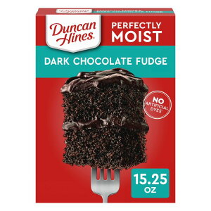 �_���J���n�C���Y �_�[�N�`���R���[�g�t�@�b�W�P�[�L�~�b�N�X 432g Duncan Hines Dark Chocolate Fudge Cake Mix, 15.25 oz. �y�����񂹏��i�z