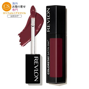 ���u���� �J���[�X�e�C �T�e���C���N ���b�v�X�e�B�b�N �p�[�g�i�[�C�����C�� ��5ml Revlon ColorStay Satin Ink Long Lasting Lipstick with Vitamin E, Partner In Wine, 0.17 fl oz �y�����񂹏��i�z