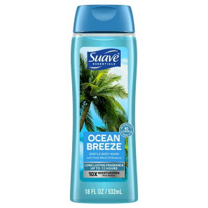 yAJEH}[gizXA[u GbZVY {fBEHbV I[Vu[Y 532ml Suave Essentials Body Wash, Ocean Breeze, 18 oz y񂹏iz