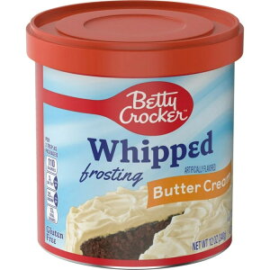 �x�e�B�N���b�J�[ �z�C�b�v�h �o�^�[�N���[�� �t���X�e�B���O 340g �O���e���t���[ Betty Crocker Whipped Butter Cream Frosting, Gluten Free, 12 oz �y�����񂹏��i�z