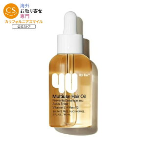 �t�H�[���[ �o�C �e�B�A �}���`���[�X �w�A�I�C�� �r�^�~��E HEMI15�z�� ��60ml 4U by Tia MultiUse Hair Oil with Vitamin E and Hemi15, 2 fl oz �y�����񂹏��i�z
