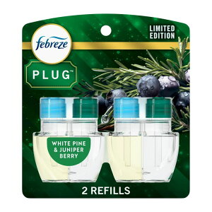 yAJEH}[gizt@u[Y vOF lߑւp pCx[iNX}Xc[̍j 2 Febreze Plug In Air Freshener, Oil Refill, Pine & Berry, Christmas Tree Scent, 2 Refills