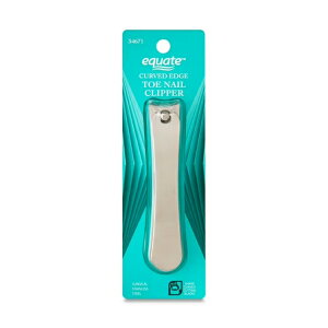 �G�N�G�[�g ���^�� �J�[�u�n ���p�ܐ؂� �l�C���P�A�c�[�� 1�� Equate Metal Curved-Edge Toenail Clippers �y�����񂹏��i�z